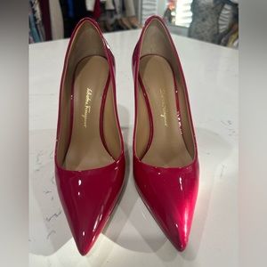 Vibrant pink Ferragamo Stiletto